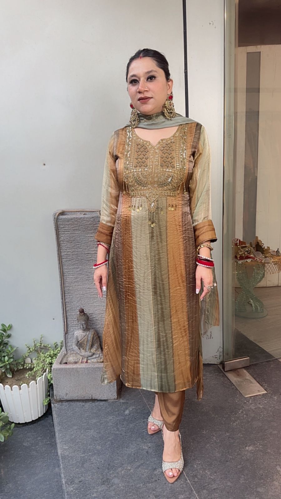 Kaveri Hand Embroidery Designer Suit