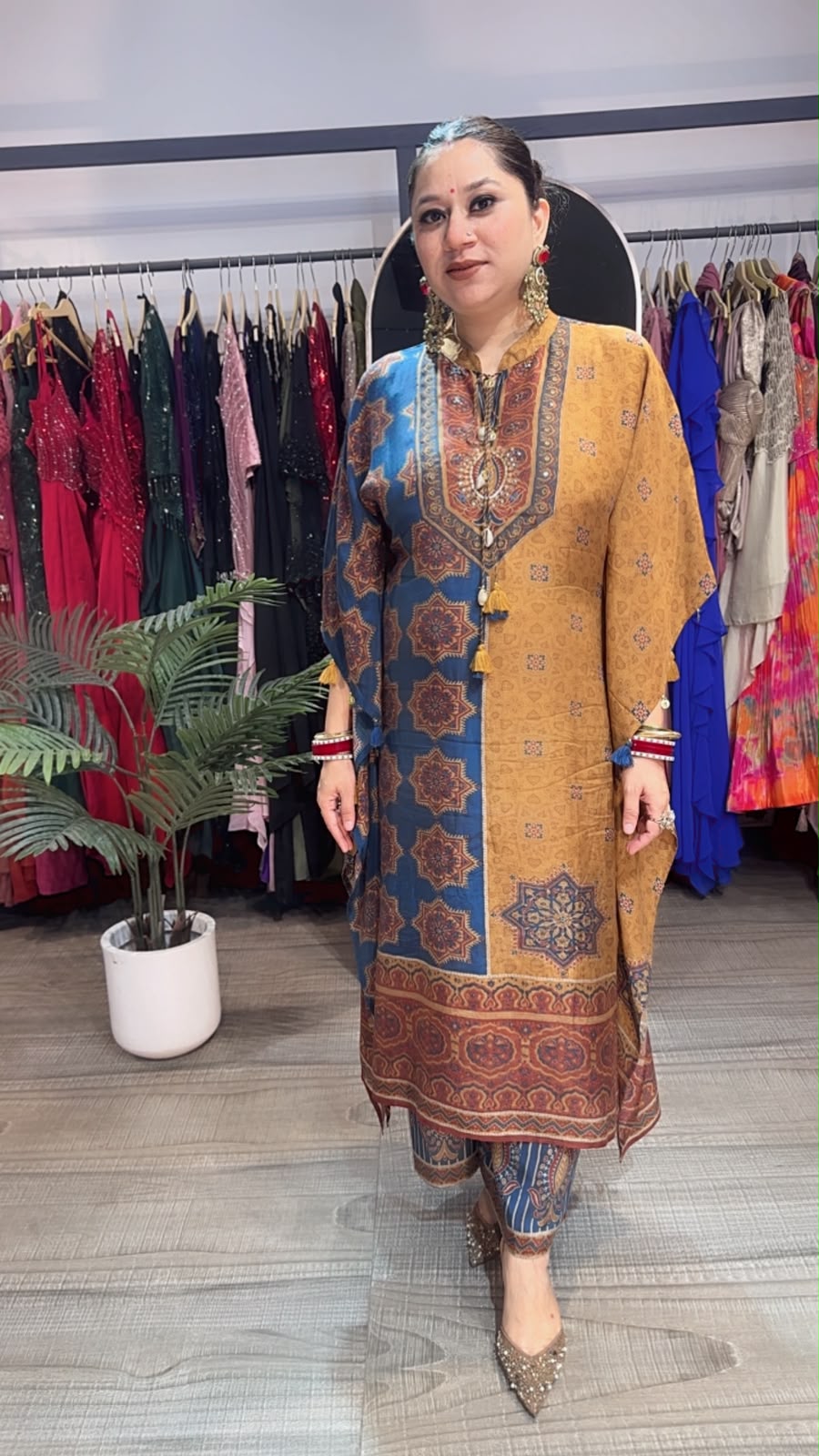 Kokka Designer DigitalCotton Kaftan