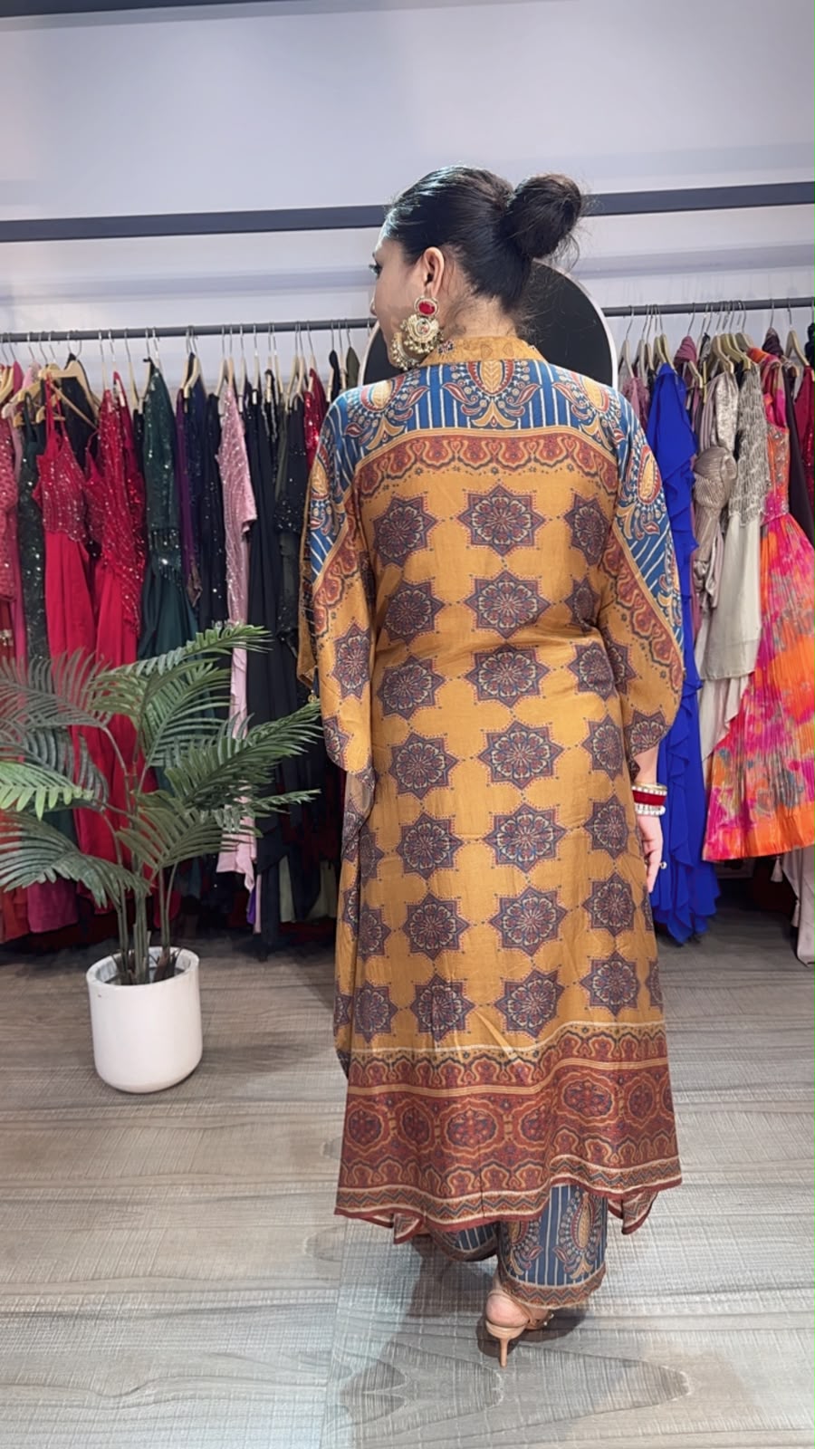 Kokka Designer DigitalCotton Kaftan