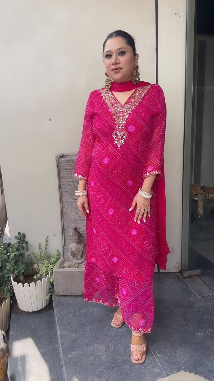 Bandani print  Digital Print Designer Suit