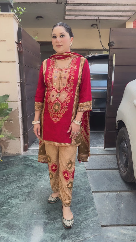 Kalyani Digital print Designer  Suit