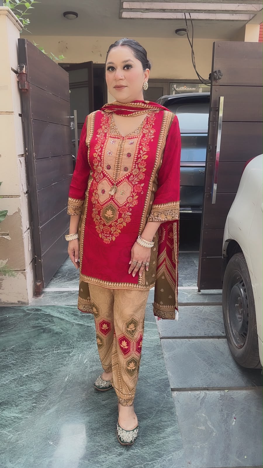 Kalyani Digital print Designer  Suit