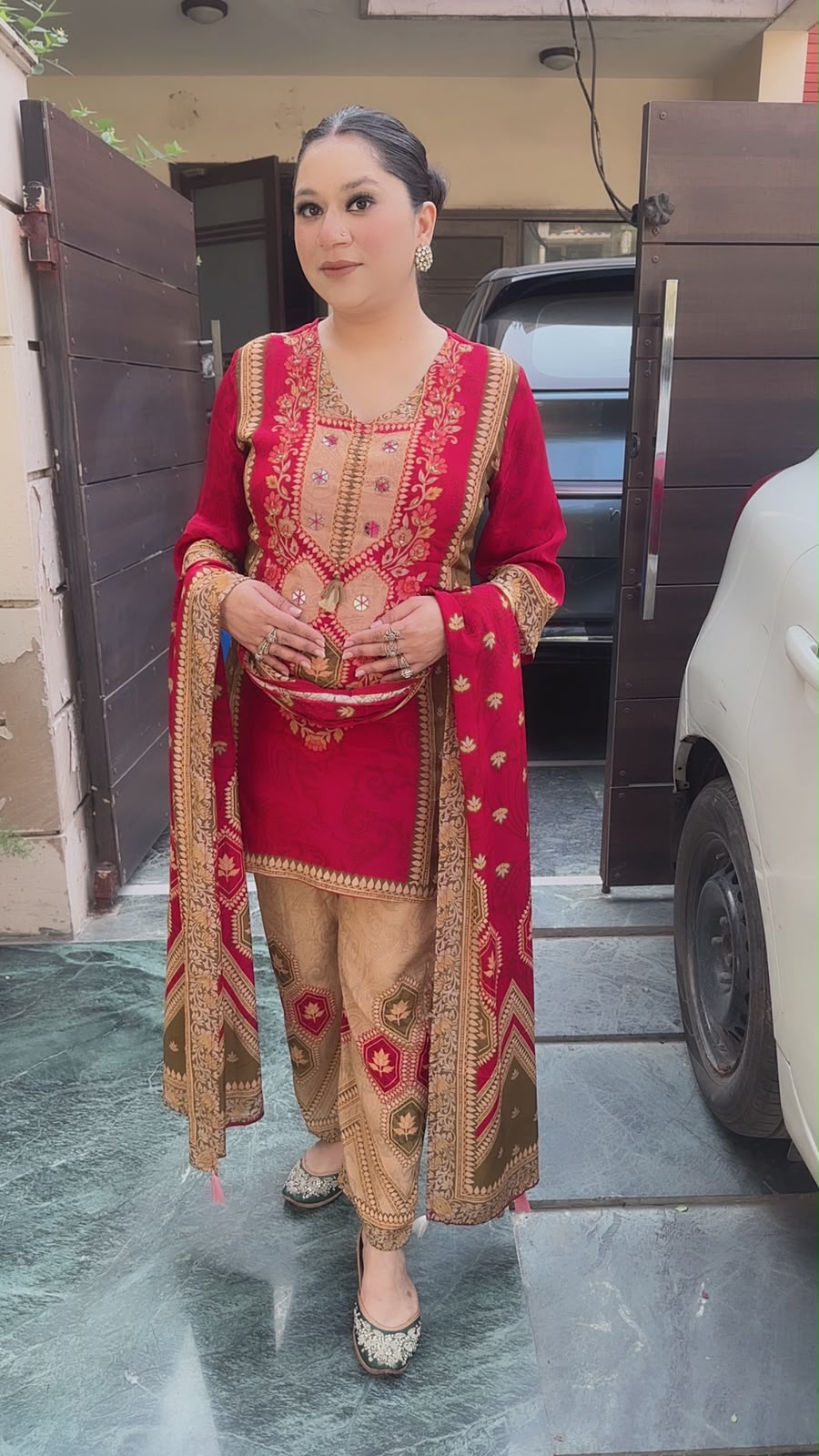 Kalyani Digital print Designer  Suit