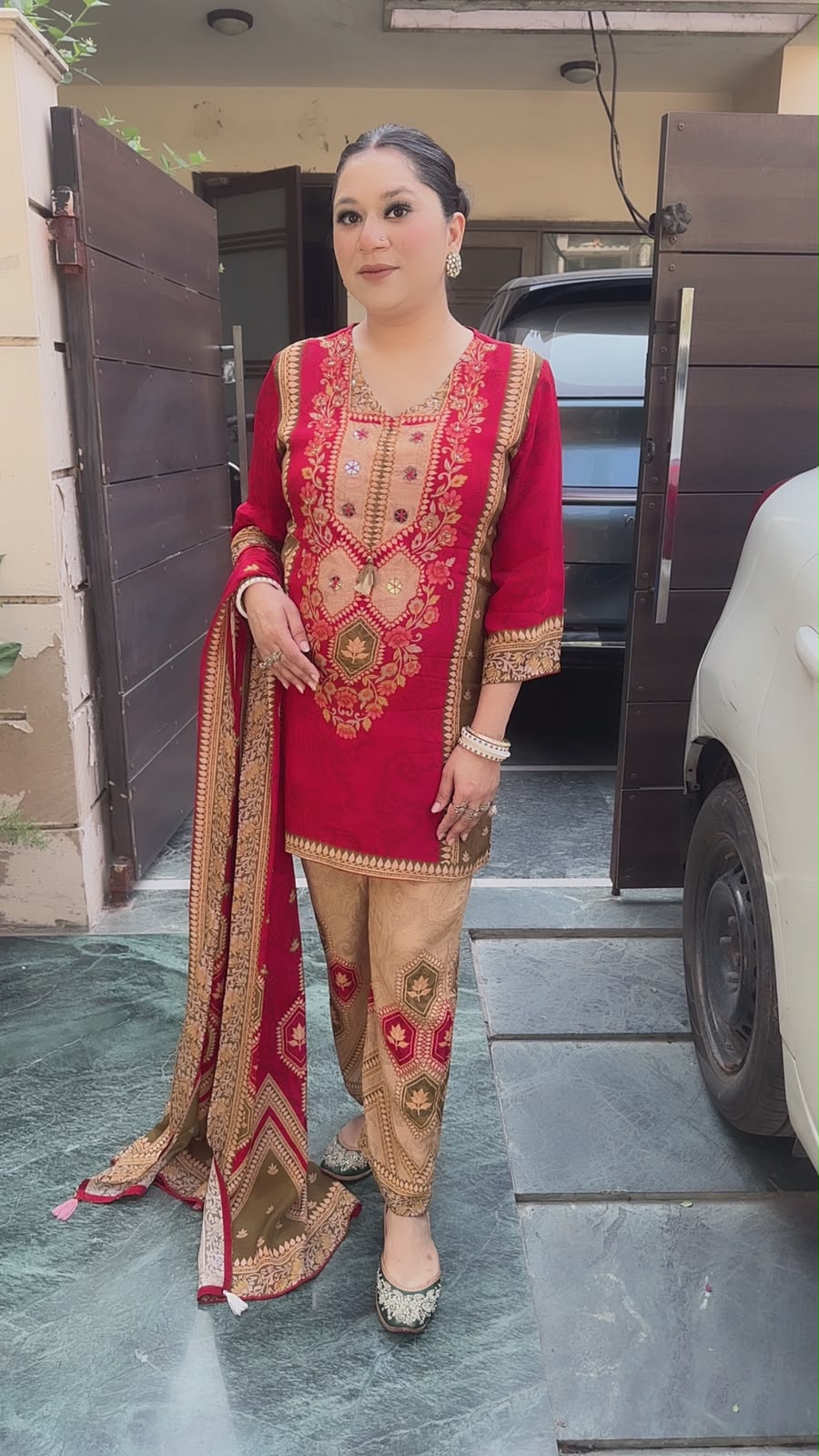 Kalyani Digital print Designer  Suit