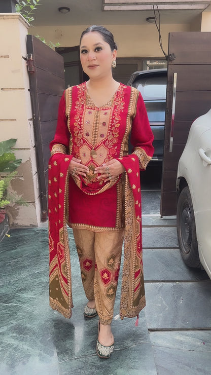 Kalyani Digital print Designer  Suit
