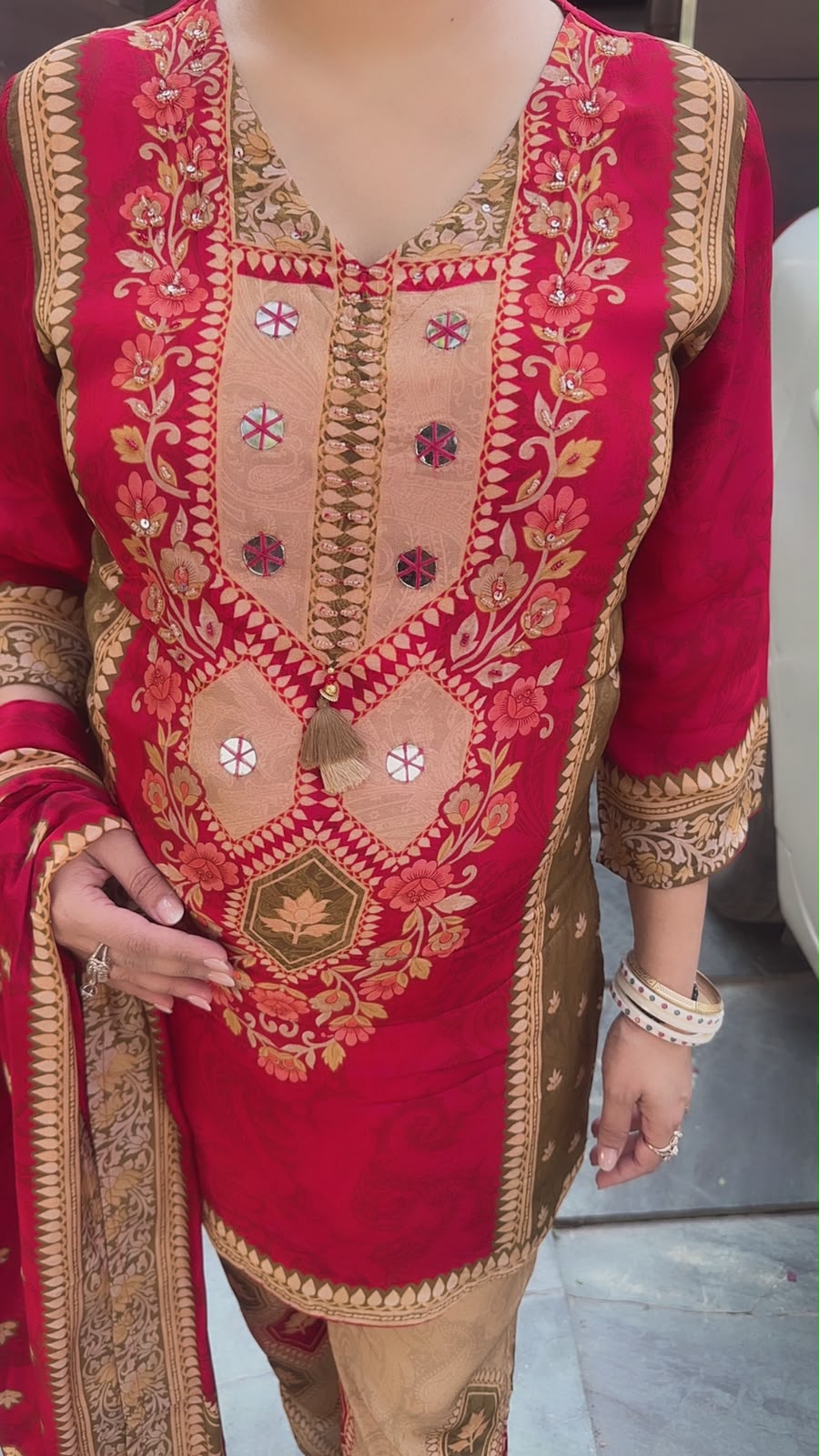Kalyani Digital print Designer  Suit