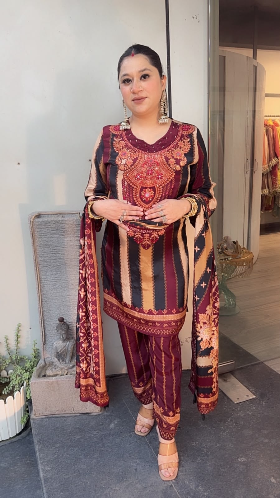 Padma Digital Print Designer Suit