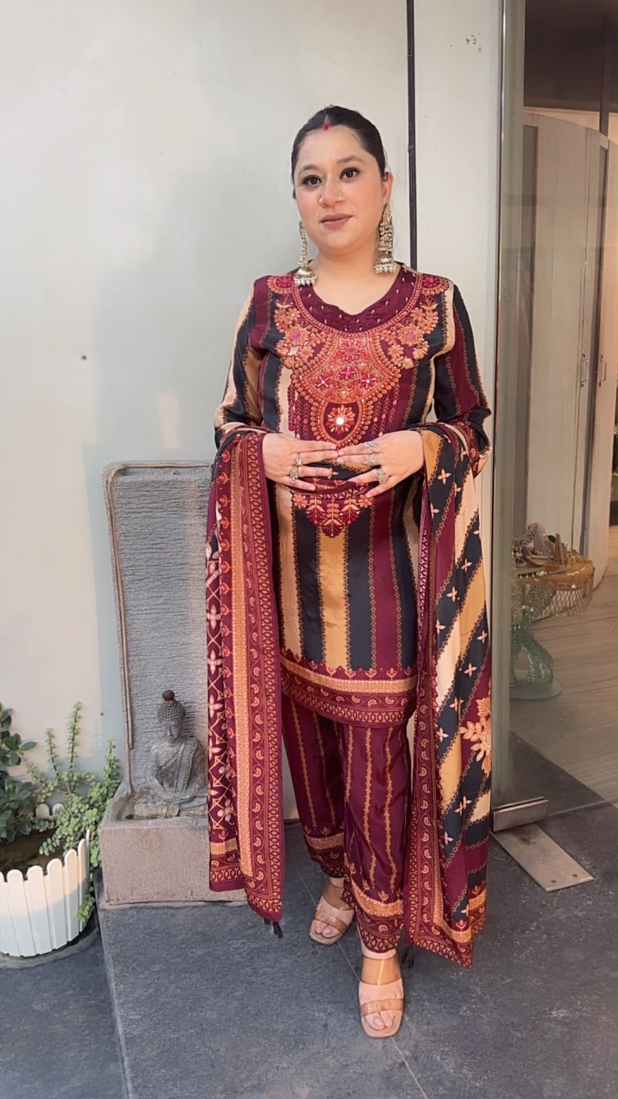 Padma Digital Print Designer Suit