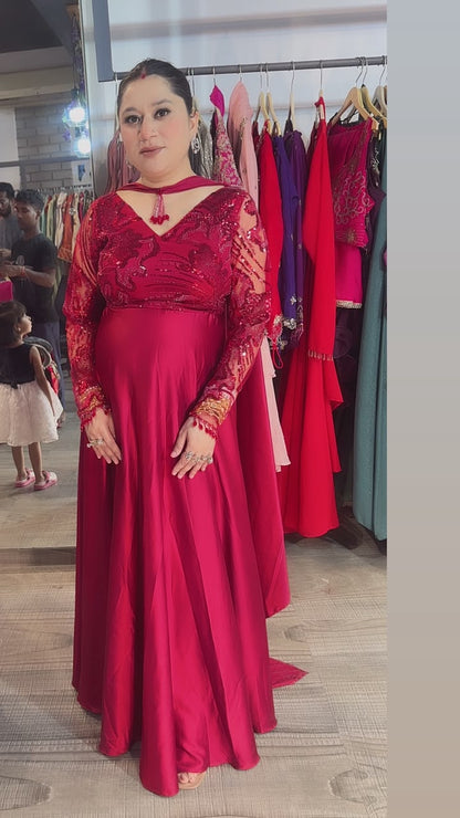 Kayra Katdana Designer Anarkali