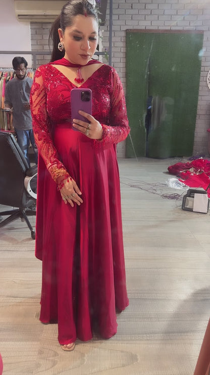 Kayra Katdana Designer Anarkali