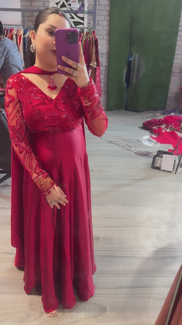 Kayra Katdana Designer Anarkali